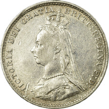 Coin, Great Britain, Victoria, 3 Pence, 1887, EF(40-45), Silver, KM:758