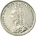 Coin, Great Britain, Victoria, 3 Pence, 1889, AU(50-53), Silver, KM:758