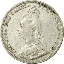 Coin, Great Britain, Victoria, 3 Pence, 1890, EF(40-45), Silver, KM:758