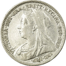 Coin, Great Britain, Victoria, 3 Pence, 1897, EF(40-45), Silver, KM:777