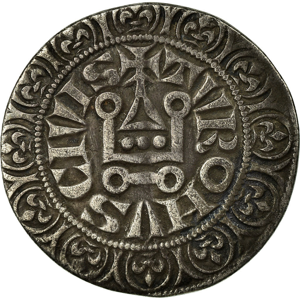 Moneta, Francja, Philip IV, Gros Tournois, EF(40-45), Srebro, Duplessy:213