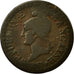 Moneta, Francia, Dupré, Centime, An 8 (1800), Paris, MB, Bronzo, KM:646