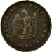 Moneda, Bolivia, Centavo, 1878, Rare, BC+, Cobre, KM:162