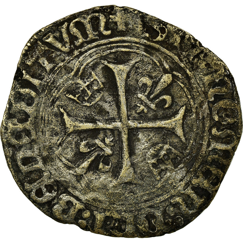 Coin, France, François Ier, Grand blanc à la couronne, Uncertain Mint