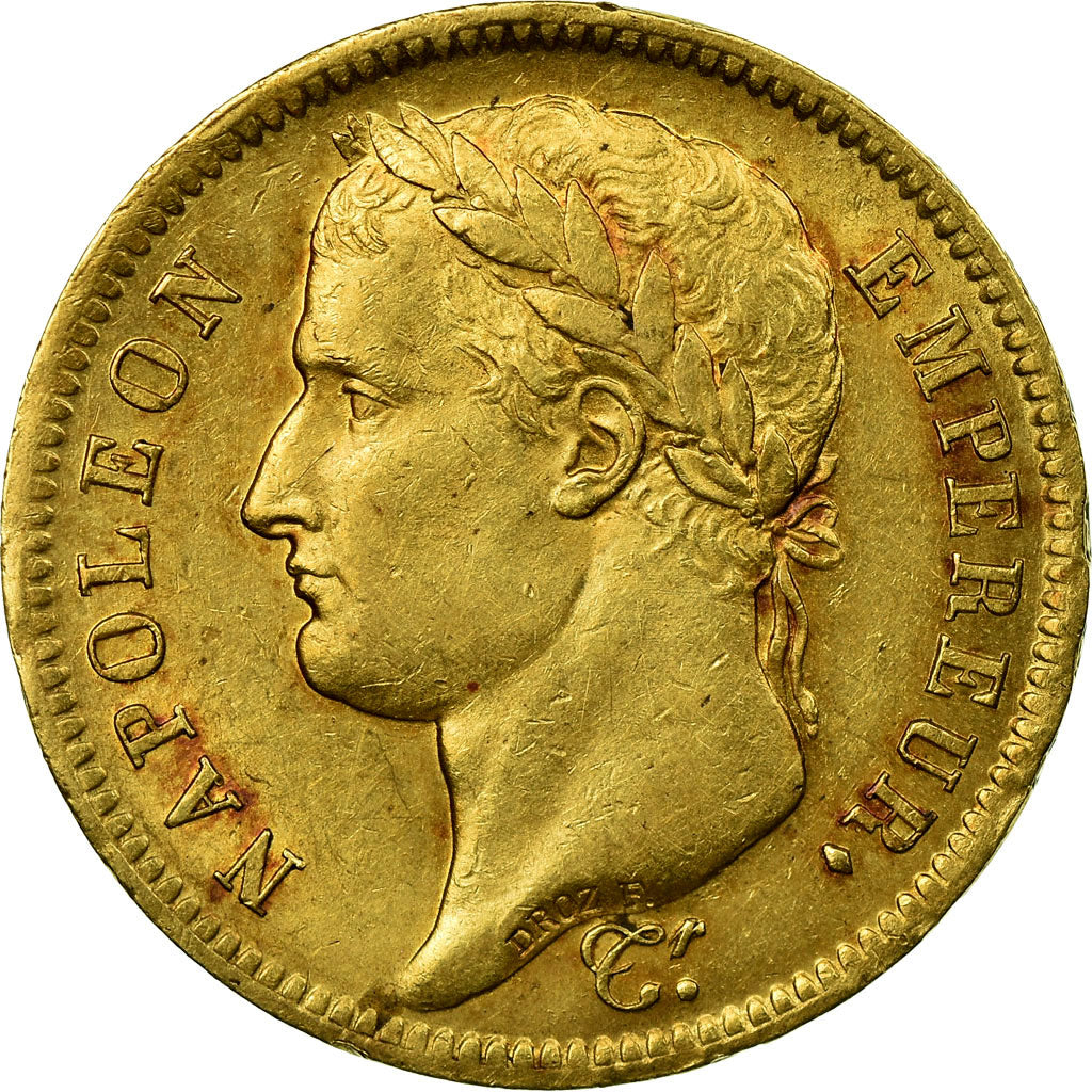 Münze, Frankreich, Napoléon I, 40 Francs, 1812, Paris, VZ, Gold, KM:696.1