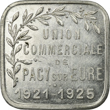 Coin, France, Union Commerciale, Pacy-sur-Eure, 25 Centimes, 1921-1925