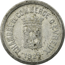 Coin, France, Chambre de Commerce, Evreux, 10 Centimes, 1921, EF(40-45)