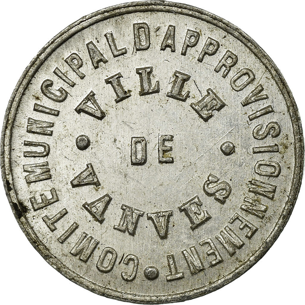 Coin, France, Comité Municipal d'Approvisionnement, Vanves, 5 Centimes