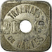 Coin, France, Compagnie des Tramways, Nantes, 20 Centimes, EF(40-45), Nickel