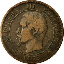 Moneta, Francja, Napoleon III, Napoléon III, 10 Centimes, 1852, Paris