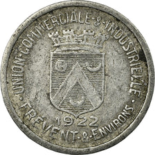 Coin, France, Union Commerciale et Industrielle, Frévent, 5 Centimes, 1922