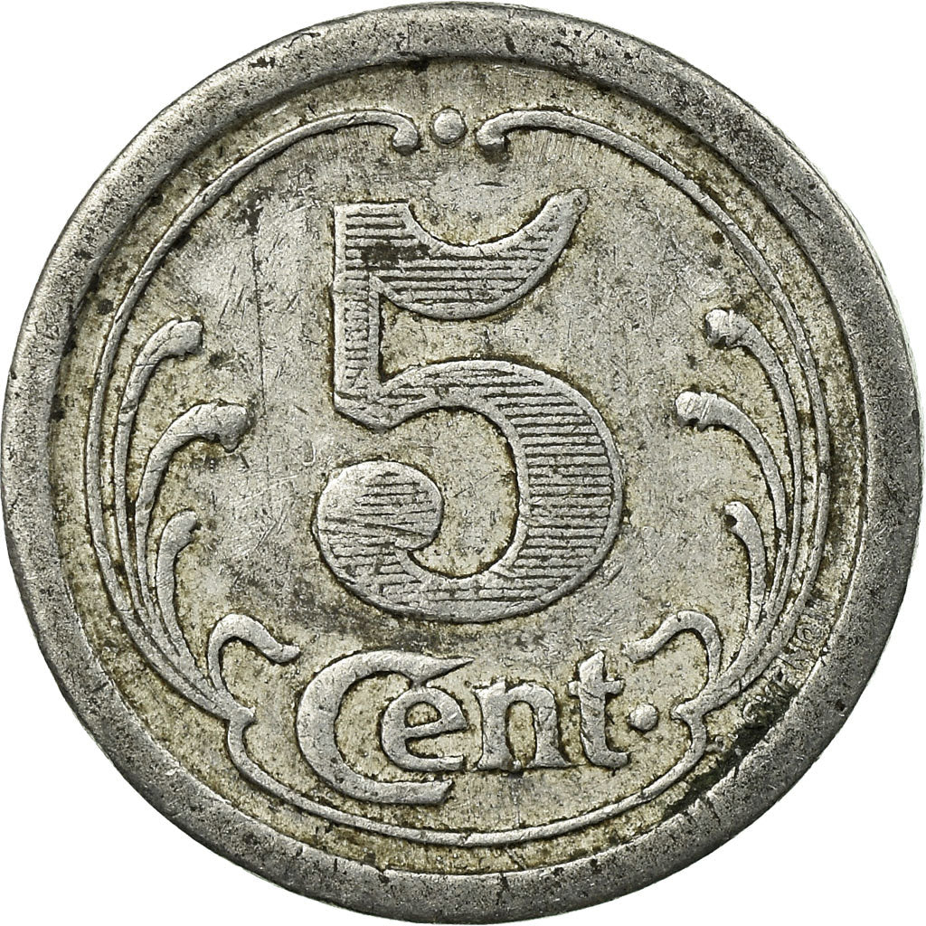 Coin, France, Union Commerciale et Industrielle, Frévent, 5 Centimes, 1922