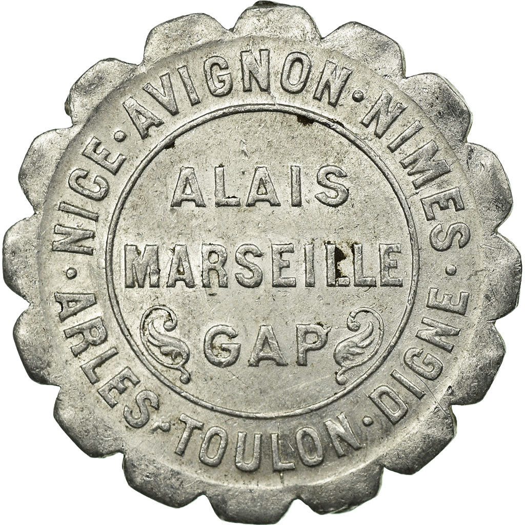 Moneda, Francia, Chambres de Commerce de la Région Provençale, 10 Centimes