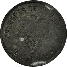 Moneta, Francia, Chambres de Commerce de l'Hérault, 5 Centimes, BB, Zinco