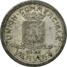 Coin, France, Union Commerciale, Vervins, 10 Centimes, 1922, EF(40-45)