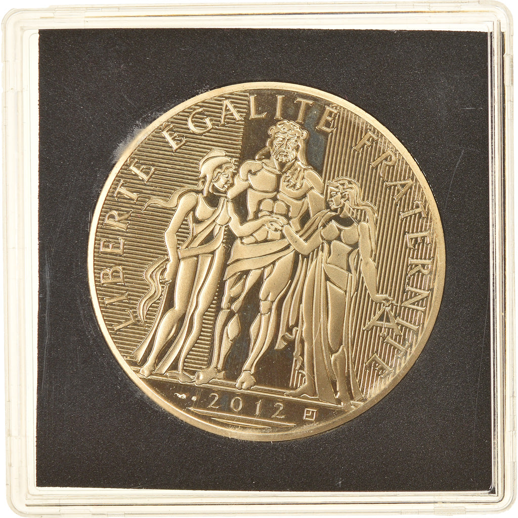France, 100 Euro, Hercule, 2012, Paris, MS(65-70), Silver