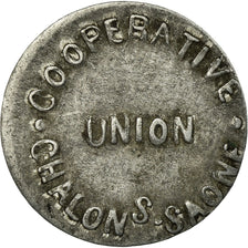 Coin, France, Coopérative Union, Chalon-sur-Saône, 5 Centimes, EF(40-45)