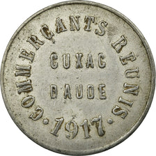 Münze, Frankreich, Commerçants Réunis, Cuxac-d'Aude, 10 Centimes, 1917, SS