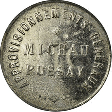 Coin, France, Approvisionnements Généraux, MICHAU, Pussay, 50 Centimes