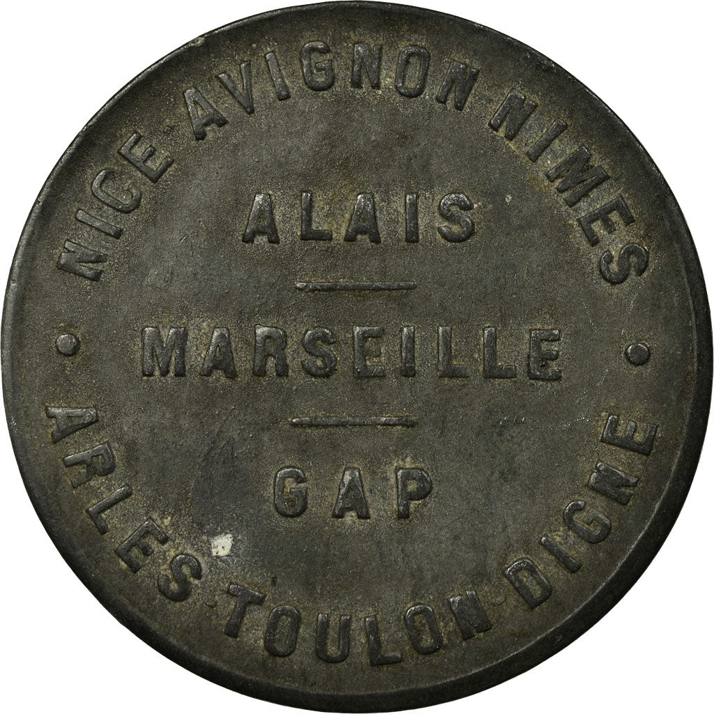 Coin, France, Chambres de Commerce de la Région Provençale, 10 Centimes