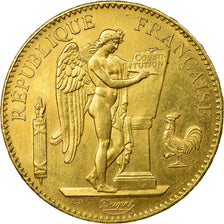 Coin, France, Génie, 100 Francs, 1882, Paris, MS(60-62), Gold, KM:832