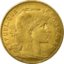 Münze, Frankreich, Marianne, 10 Francs, 1901, Paris, SS, Gold, KM:846