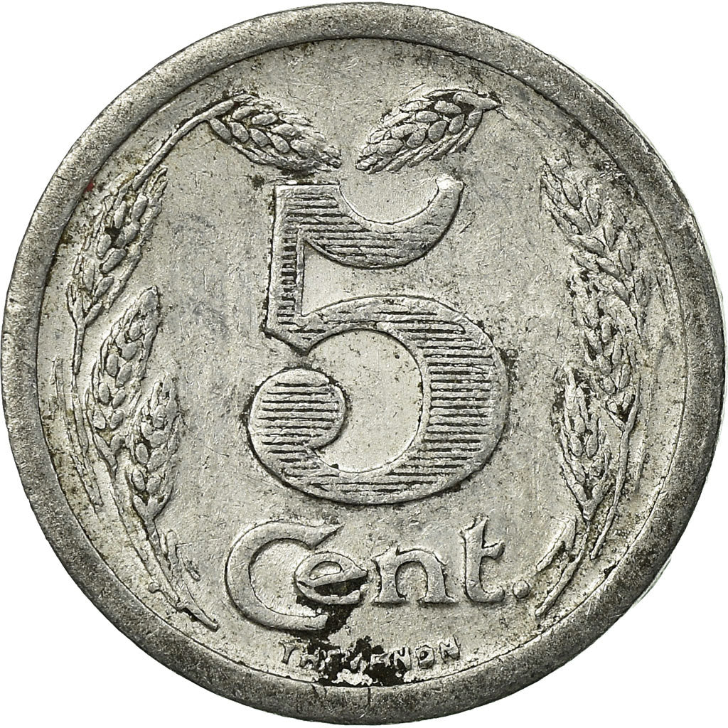 Moneta, Francja, Chambre de Commerce, Evreux, 5 Centimes, 1921, EF(40-45)