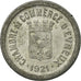 Moneta, Francia, Chambre de Commerce, Evreux, 5 Centimes, 1921, BB+, Alluminio