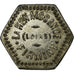 Moneta, Francja, La Renaissance, Firminy, 10 Centimes, AU(50-53), Nickel plated