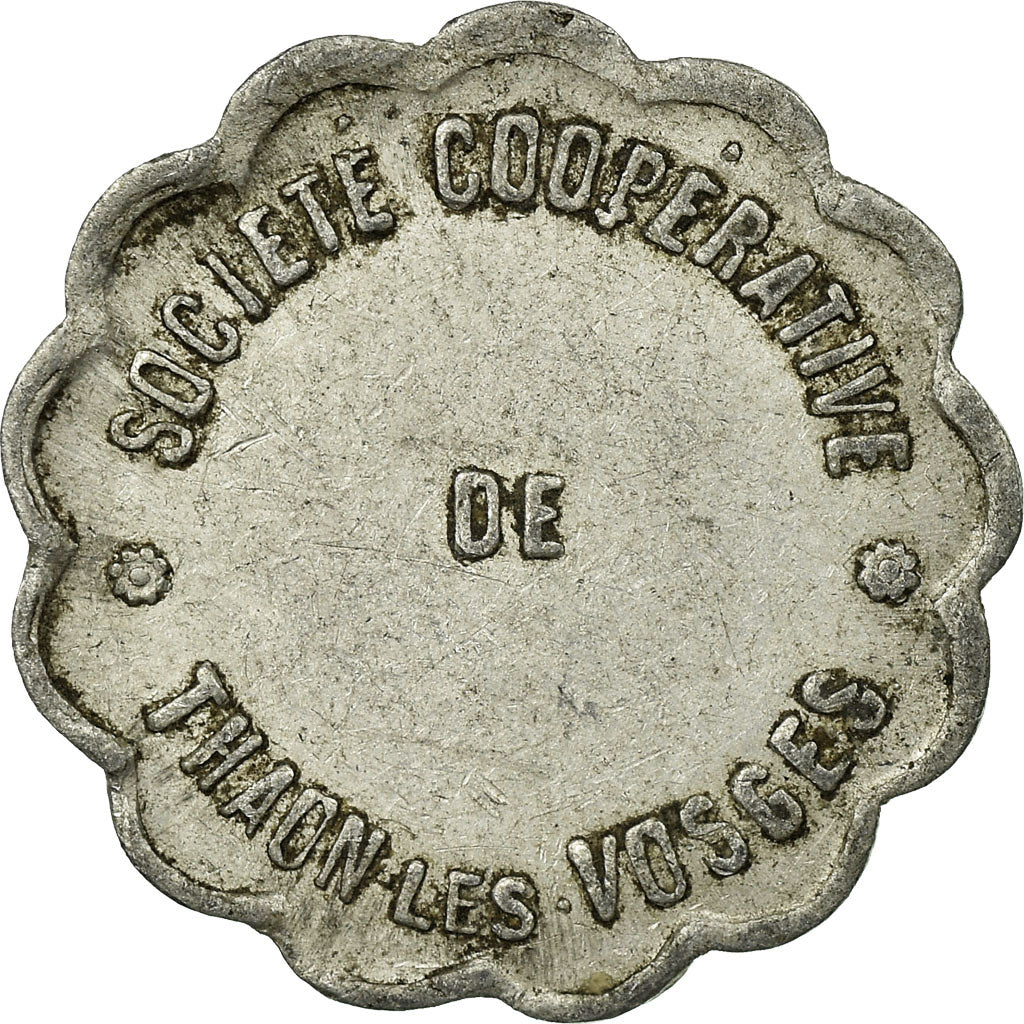 Coin, France, Société Coopérative, Thaon-les-Vosges, 10 Centimes, EF(40-45)