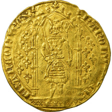 Coin, France, Charles V, Franc à pied, EF(40-45), Gold, Duplessy:360A