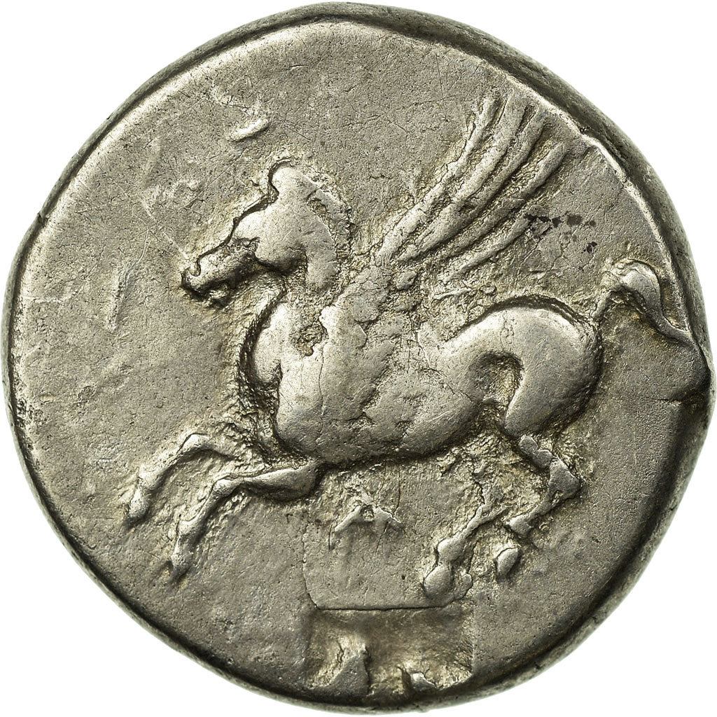 Coin, Akarnania, Argos Amphilochikon, Stater, 330-280 BC, EF(40-45), Silver