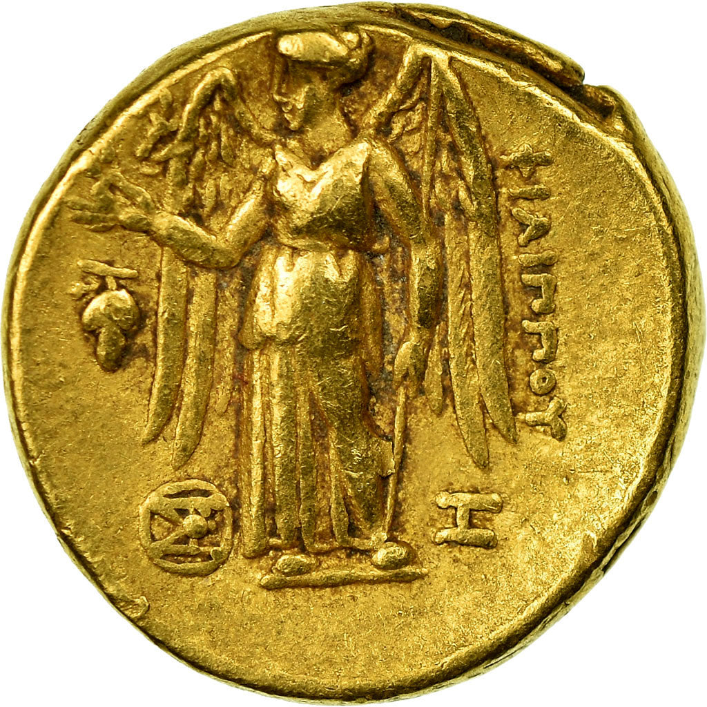 Moneda, Kingdom of Macedonia, Philip III, Stater, 323-317 BC, Arados, MBC, Oro