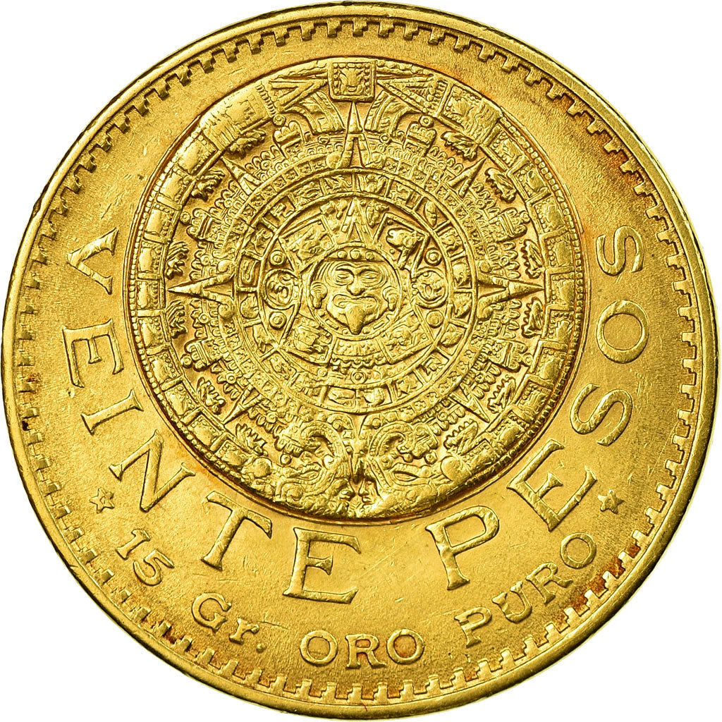 Monnaie, Mexique, 20 Pesos, 1919, Mexico City, TTB+, Or, KM:478