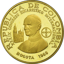 Coin, Colombia, 200 Pesos, 1968, MS(64), Gold, KM:232