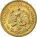 Coin, Mexico, 2 Pesos, 1945, Mexico City, MS(63), Gold, KM:461