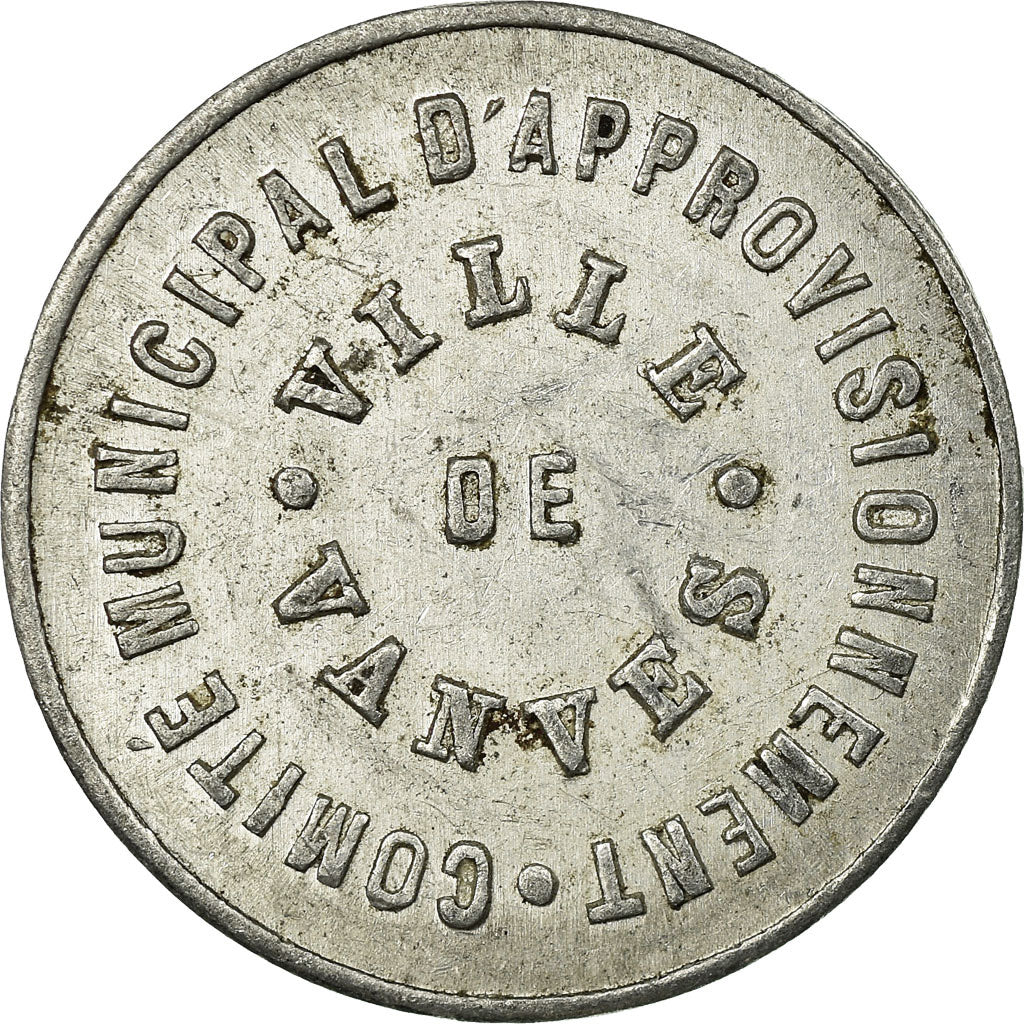Coin, France, Comité Municipal d'Approvisionnement, Vanves, 10 Centimes