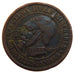 FRANCE, 5 Centimes, 1870, EF(40-45), Bronze, 7.50