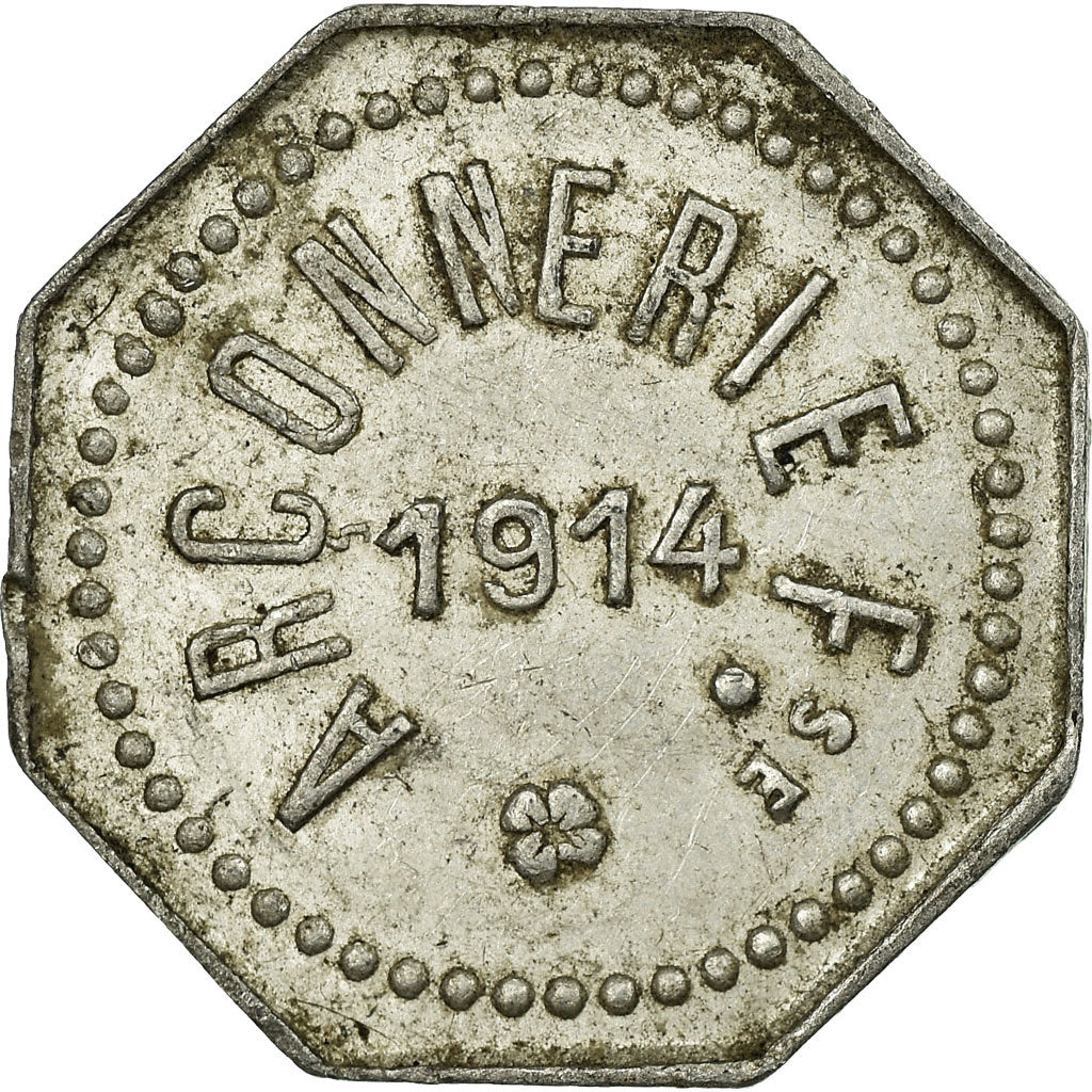 Coin, France, Arçonnerie française, Saint-Sulpice, 5 Centimes, 1914