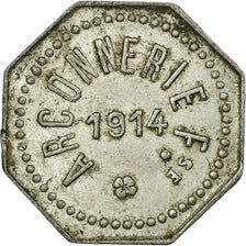 Coin, France, Arçonnerie française, Saint-Sulpice, 5 Centimes, 1914