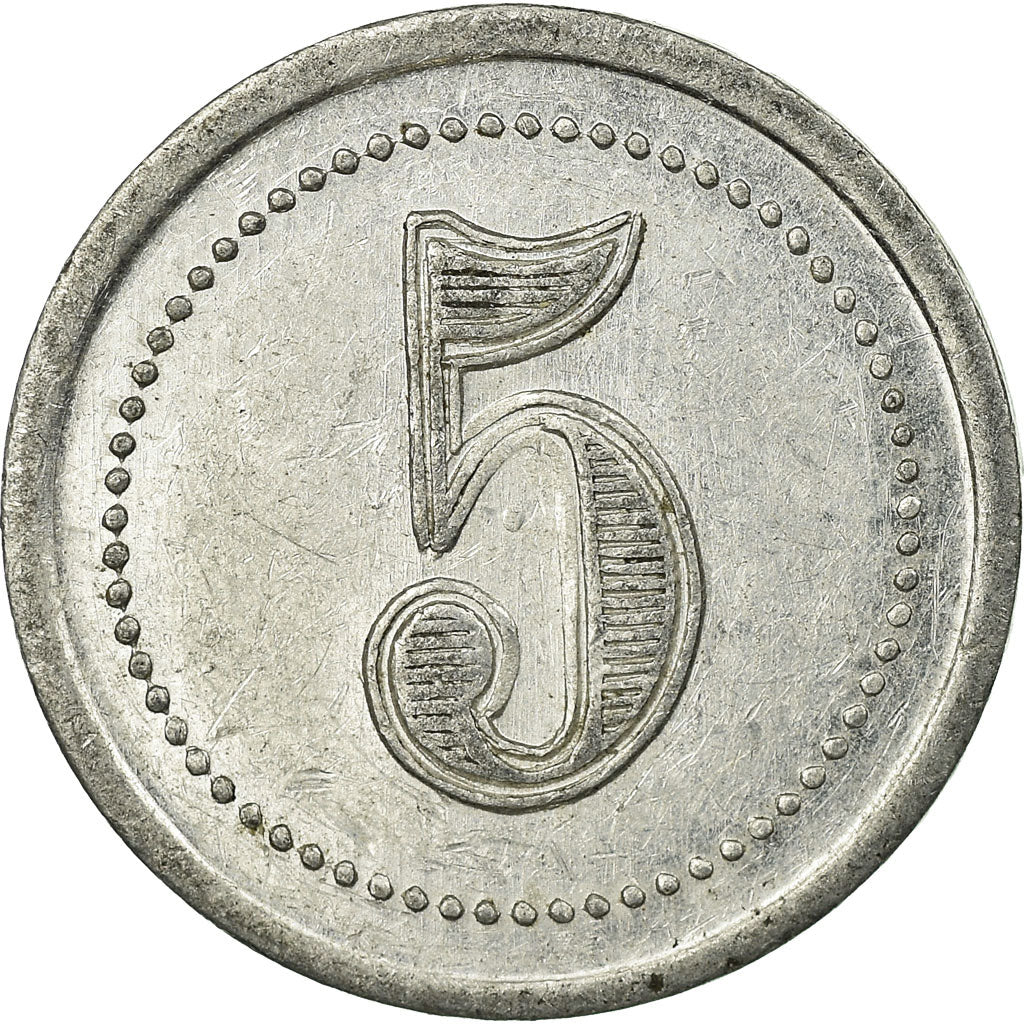 Coin, France, Union Commerciale et Industrielle, Le Vigan, 5 Centimes