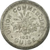 Munten, Frankrijk, Union Commerciale, Guise, 5 Centimes, 1921, ZF+, Aluminium