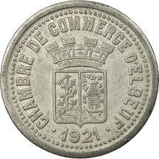 Coin, France, Chambre de Commerce, Elbeuf, 25 Centimes, 1921, EF(40-45)
