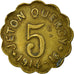 Münze, Frankreich, Jeton QUERCY, Montpellier, 5 Centimes, 1914-1916, SS