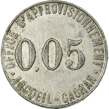 Münze, Frankreich, Office d'Approvisionnement, Arcueil-Cachan, 0.05 Franc, SS