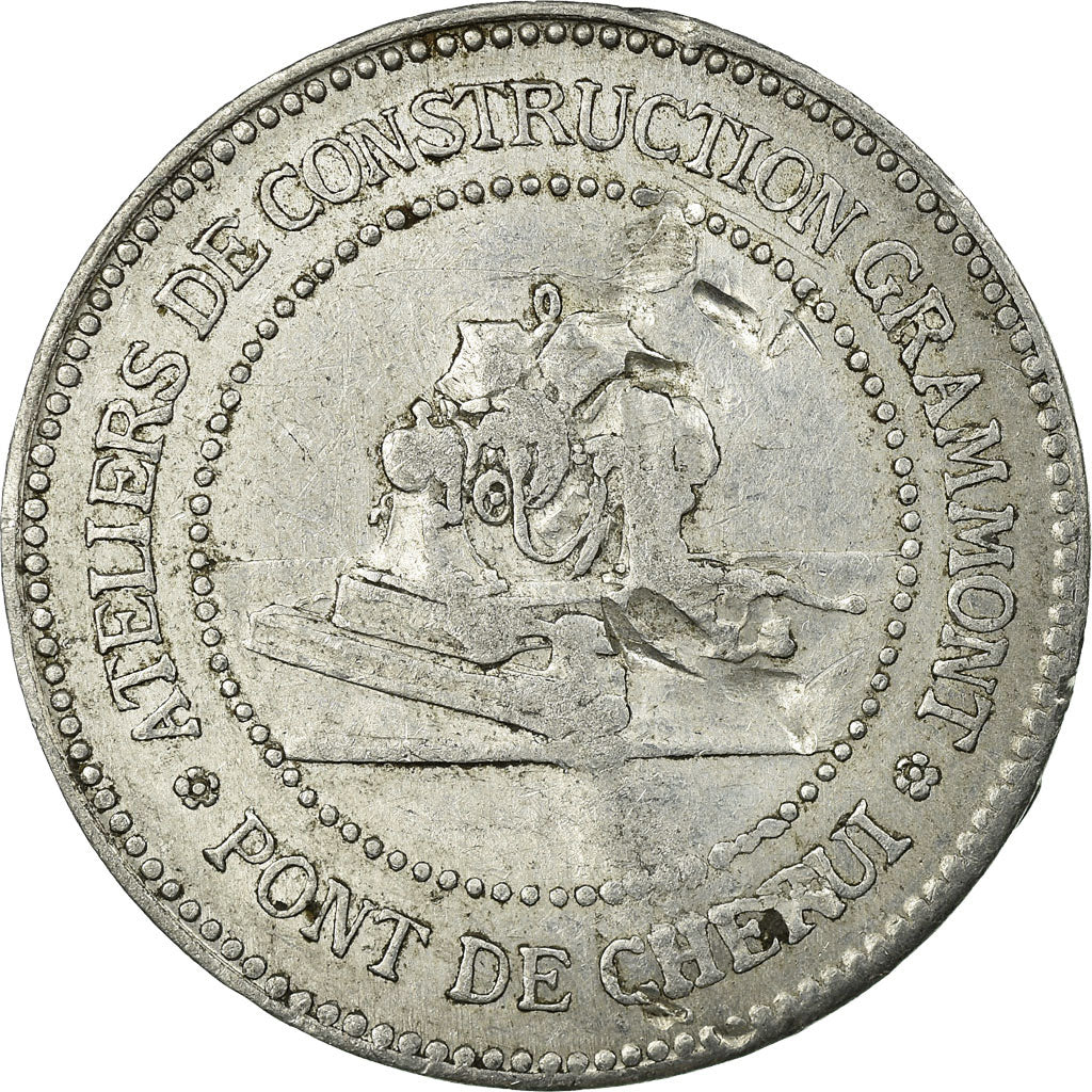 Coin, France, Compagnie des Tramways Electriques, Limoges, 10 Centimes