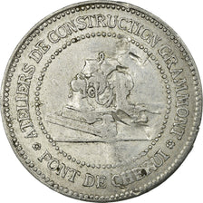 Coin, France, Compagnie des Tramways Electriques, Limoges, 10 Centimes