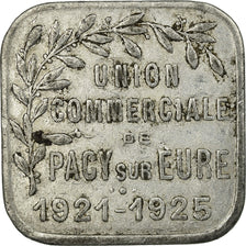 Coin, France, Union Commerciale, Pacy-sur-Eure, 25 Centimes, 1921-1925