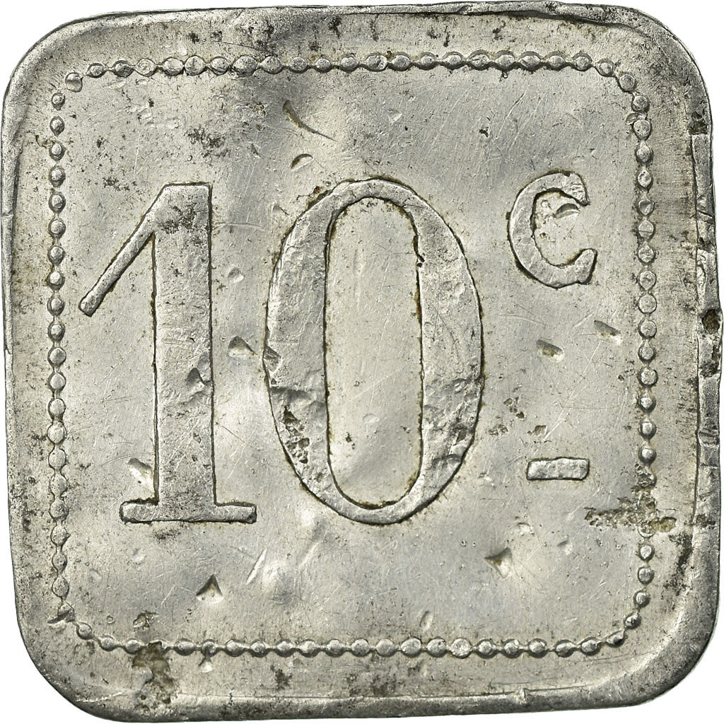 Coin, France, Commerçants de Bompas, Bompas, 10 Centimes, EF(40-45), Aluminium