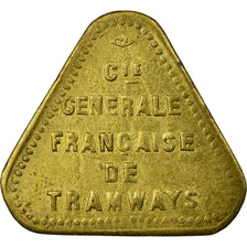 Coin, France, Cie Générale Française de Tramways, Orléans, 25 Centimes